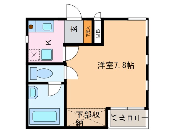 セルティ鳴海の物件間取画像